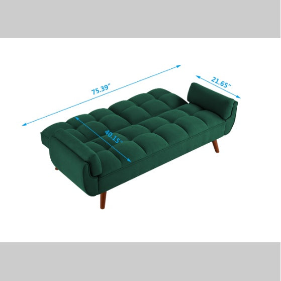 Fabric Convertible Sofa