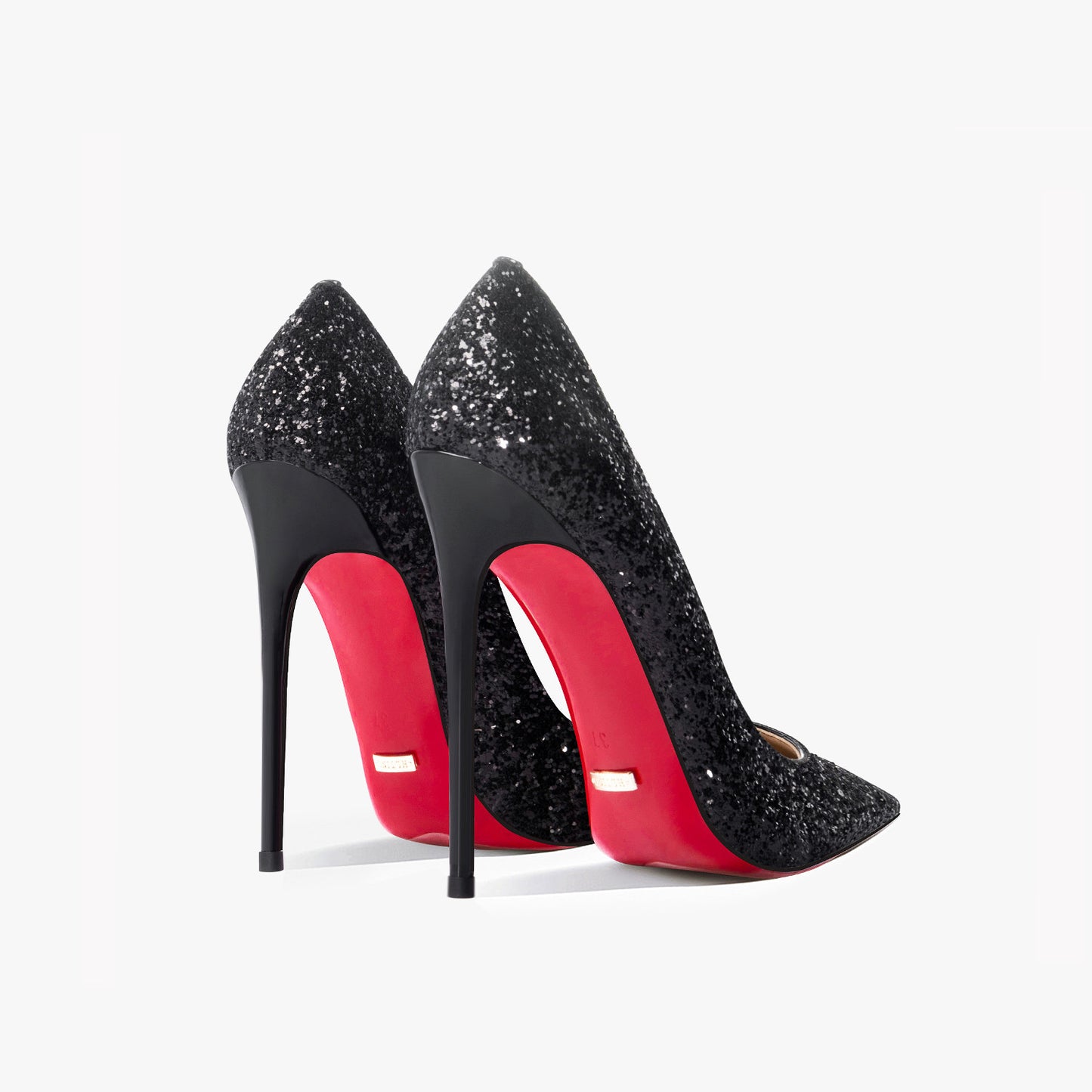 Sequins Pointed High Heels