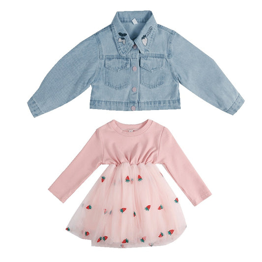 Denim Western Style Autumn Dress