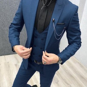 Best Man Slim Fit Three-Piece Suit