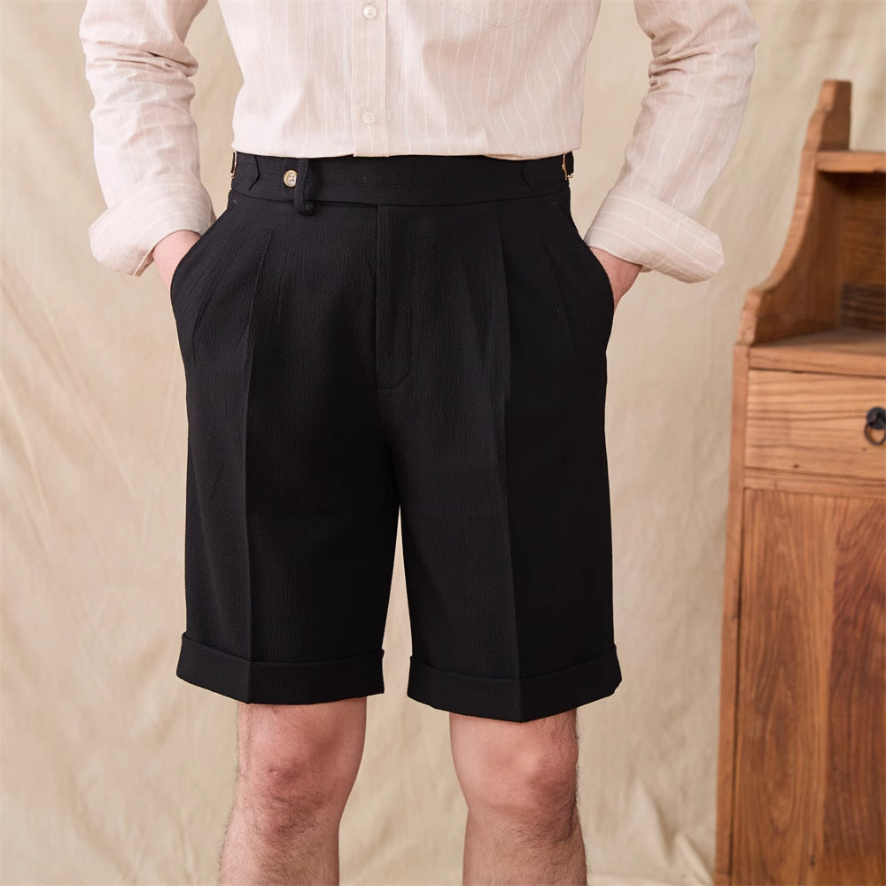 Five-point Chino Cuffed Shorts