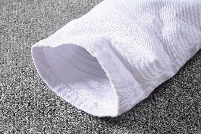 High Street Slim Tear Patch Jeans